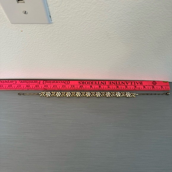 Vintage Aurora Borealis Crystal Choker Gold Tone 1950s Style - Picture 10 of 10